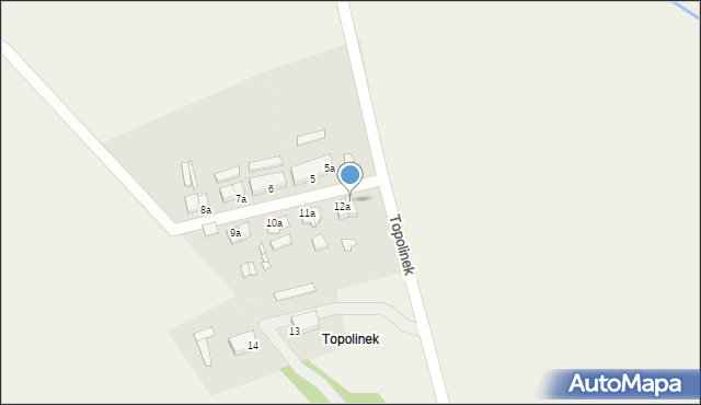 Topolinek, Topolinek, 12b, mapa Topolinek