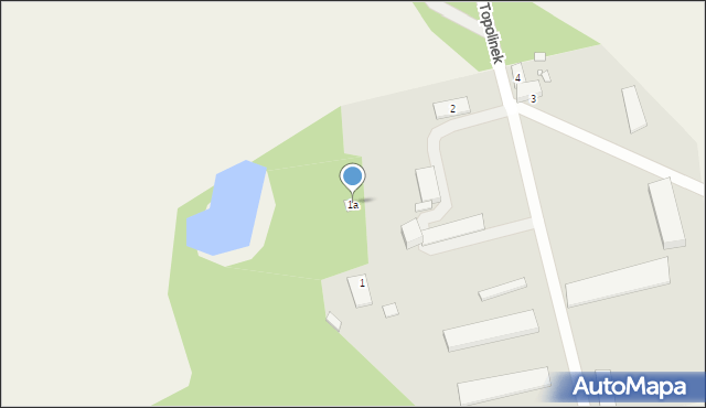 Topolinek, Topolinek, 1a, mapa Topolinek