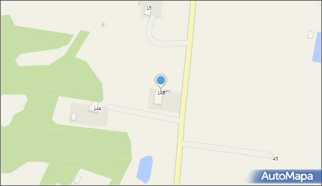 Topolinek, Topolinek, 14B, mapa Topolinek