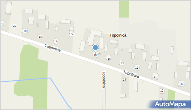 Topolnica, Topolnica, 16, mapa Topolnica