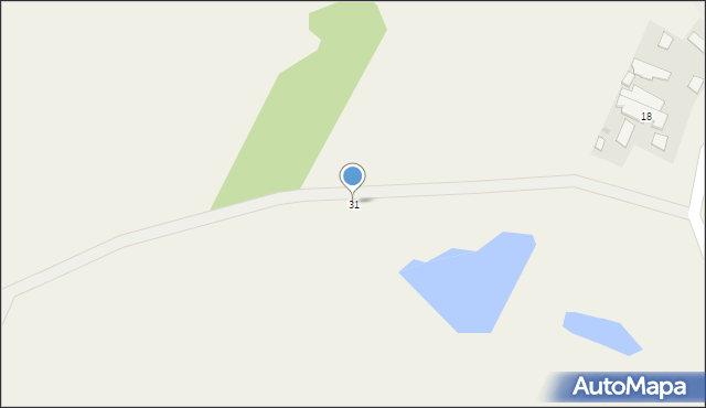 Topólno, Topólno, 31, mapa Topólno