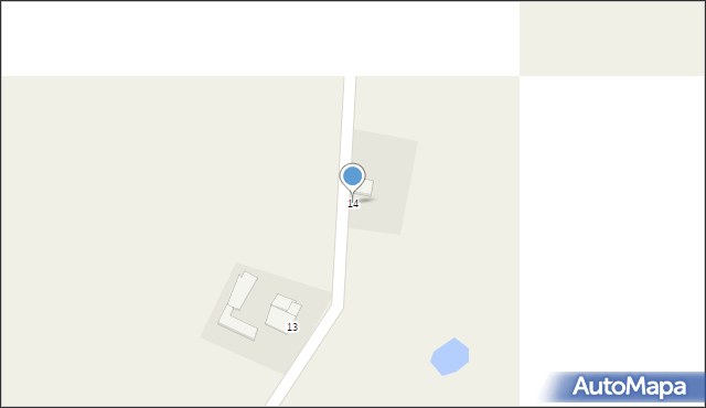 Topolno, Topolno, 14, mapa Topolno