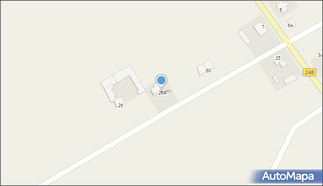 Topolno, Topolno, 26A, mapa Topolno