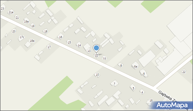 Topór, Topór, 12, mapa Topór