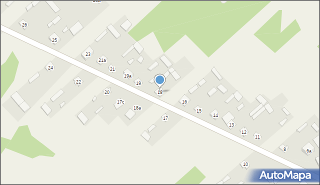 Topór, Topór, 18, mapa Topór