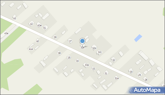 Topór, Topór, 32a, mapa Topór
