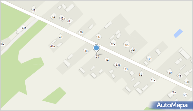 Topór, Topór, 36, mapa Topór