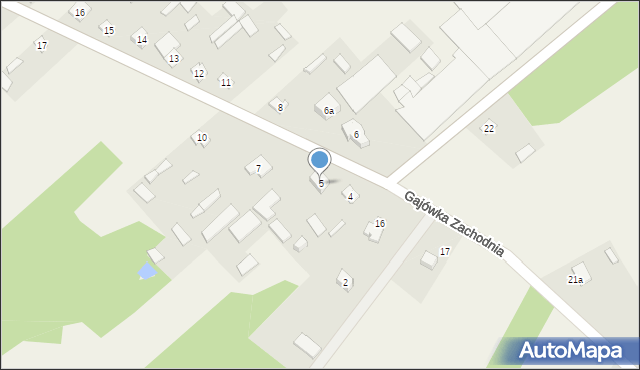 Topór, Topór, 5, mapa Topór