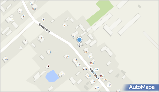 Topórek, Topórek, 2, mapa Topórek