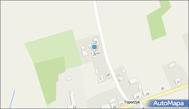 Toporzyk, Toporzyk, 29, mapa Toporzyk