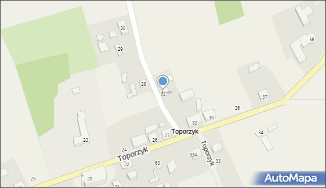 Toporzyk, Toporzyk, 31, mapa Toporzyk