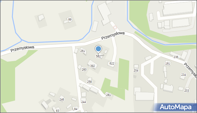 Toporzysko, Toporzysko, 561, mapa Toporzysko