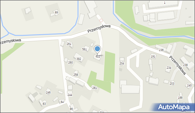 Toporzysko, Toporzysko, 622, mapa Toporzysko