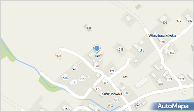 Toporzysko, Toporzysko, 640, mapa Toporzysko