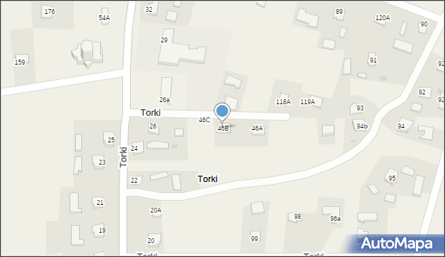 Torki, Torki, 46B, mapa Torki