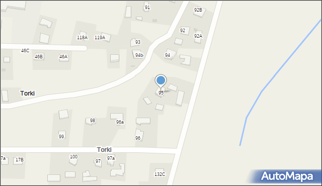 Torki, Torki, 95, mapa Torki