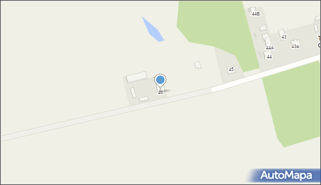 Toruń Dworski, Toruń Dworski, 46, mapa Toruń Dworski