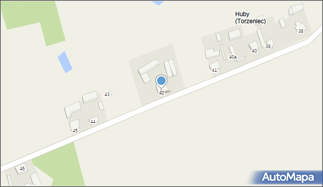 Torzeniec, Torzeniec, 42, mapa Torzeniec