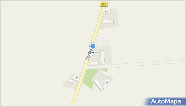 Torzeniec, Torzeniec, 72, mapa Torzeniec