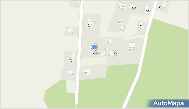 Toszowice, Toszowice, 51, mapa Toszowice