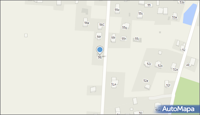 Toszowice, Toszowice, 56j, mapa Toszowice