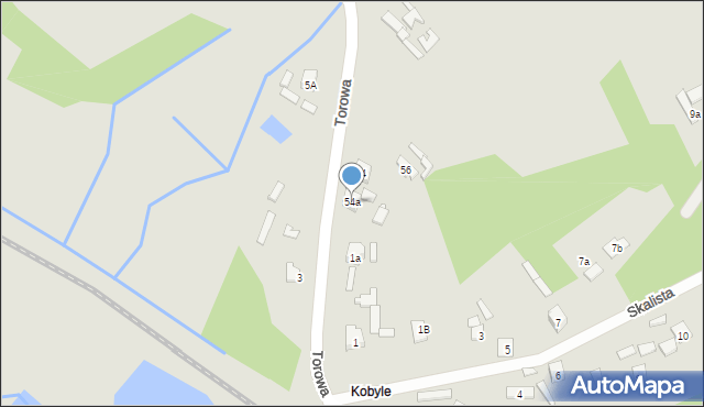 Wąchock, Torowa, 54a, mapa Wąchock