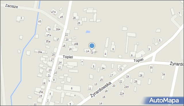 Wiskitki, Topiel, 2, mapa Wiskitki