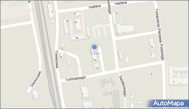 Władysławowo, Torlińskiego Leona, 17, mapa Władysławowo