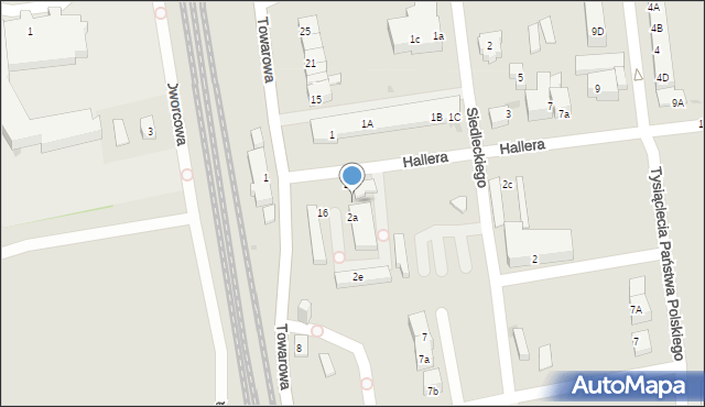 Władysławowo, Towarowa, 27c, mapa Władysławowo