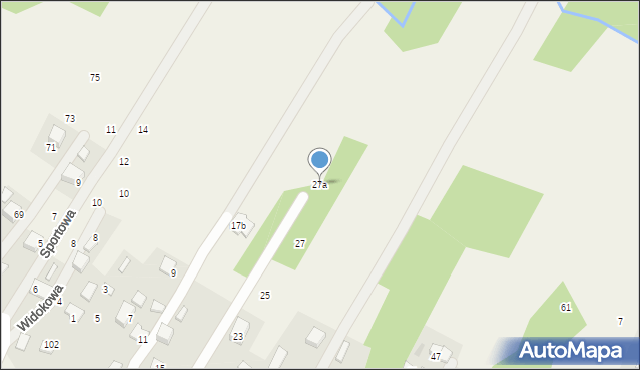Wola Filipowska, Topolowa, 27a, mapa Wola Filipowska