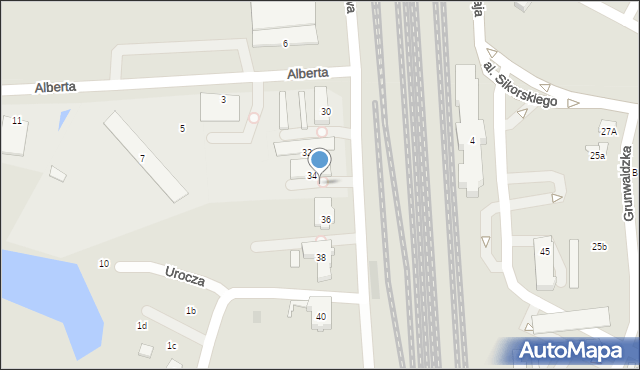 Zawiercie, Towarowa, 28, mapa Zawiercie