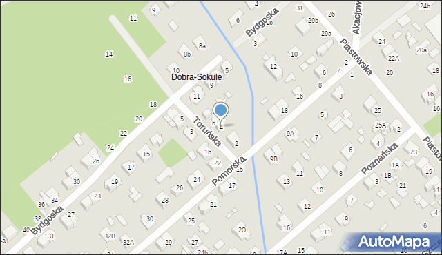 Żyrardów, Toruńska, 4, mapa Żyrardów