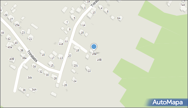 Bochnia, Trinitatis, 16a, mapa Bochni