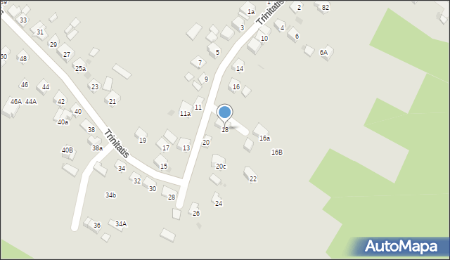 Bochnia, Trinitatis, 18, mapa Bochni