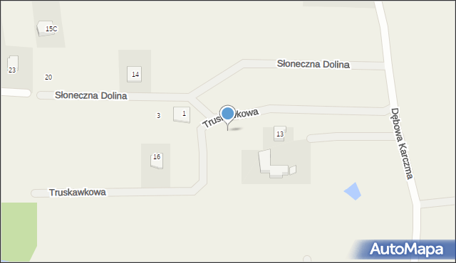 Bojano, Truskawkowa, 7, mapa Bojano