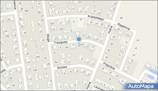 Bolszewo, Traugutta Romualda, gen., 10, mapa Bolszewo