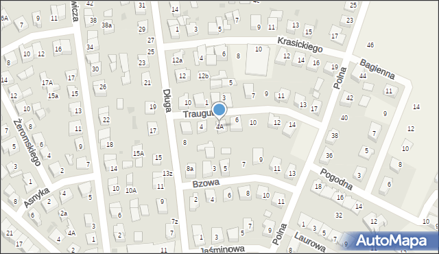 Bolszewo, Traugutta Romualda, gen., 4A, mapa Bolszewo