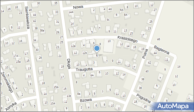 Bolszewo, Traugutta Romualda, gen., 5, mapa Bolszewo