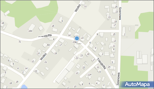 Boruszowice, Traugutta Romualda, gen., 27, mapa Boruszowice