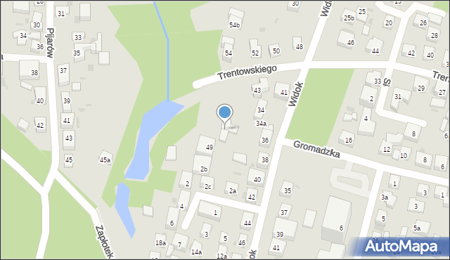 Bydgoszcz, Trentowskiego Bronisława, 47, mapa Bydgoszczy