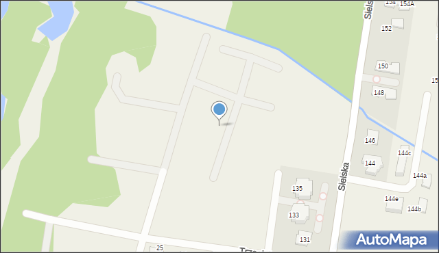 Chylice-Pólko, Trzeciakowskich Witolda i Zofii, 50, mapa Chylice-Pólko