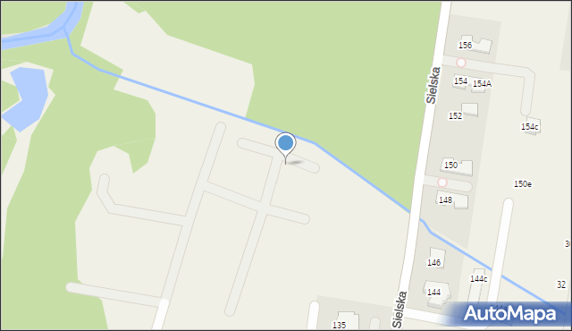 Chylice-Pólko, Trzeciakowskich Witolda i Zofii, 72, mapa Chylice-Pólko