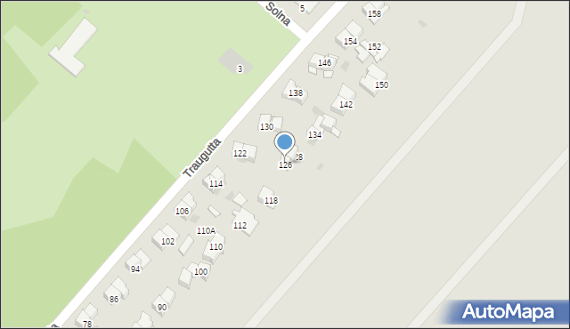 Ciechocinek, Traugutta Romualda, gen., 126, mapa Ciechocinek