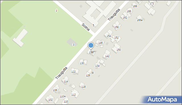 Ciechocinek, Traugutta Romualda, gen., 138, mapa Ciechocinek
