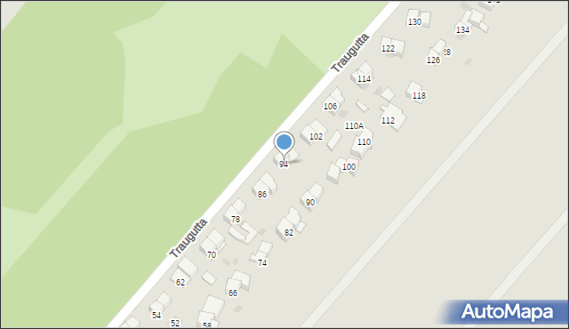 Ciechocinek, Traugutta Romualda, gen., 94, mapa Ciechocinek