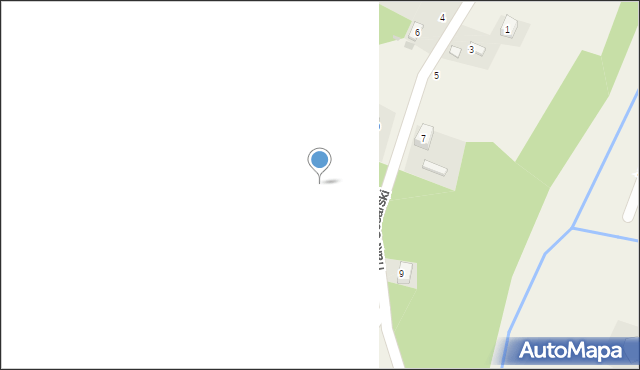 Cisiec, Trakt Cesarski, 16, mapa Cisiec