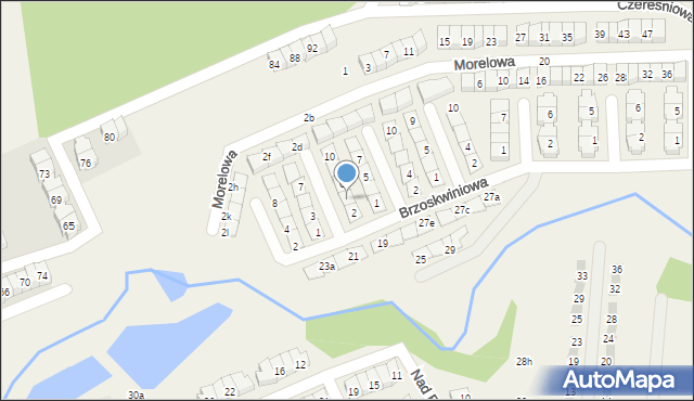 Czapury, Truskawkowa, 4, mapa Czapury