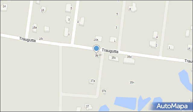 Człuchów, Traugutta Romualda, gen., 35, mapa Człuchów