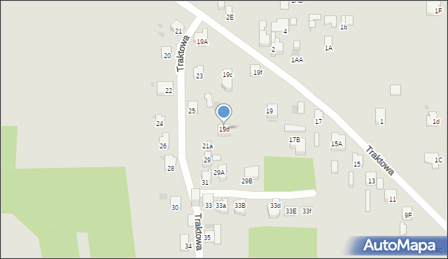 Dąbrowa Górnicza, Traktowa, 19d, mapa Dąbrowa Górnicza