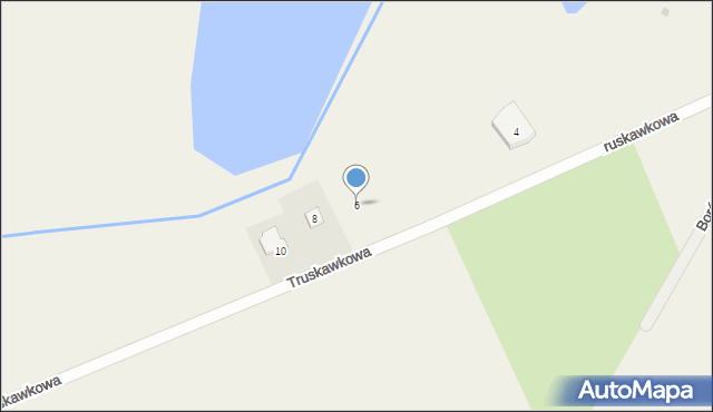 Dobroszyce, Truskawkowa, 6, mapa Dobroszyce